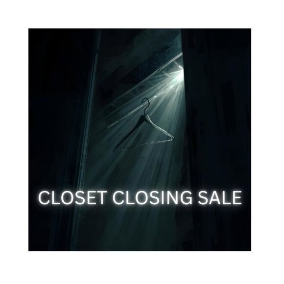 CLOSET CLOSING! Everything Must Go - Picture 1 of 3